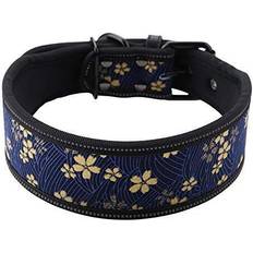 Pssopp Nylon Adjustable Reflective Buckle Dog Collar M