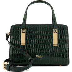 Dune London Dinkydenbeigh Small Branded Tote Bag - Dark Green