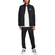 Hombre - Negro Monos Nike Club Men's Poly Knit Tracksuit - Black/White