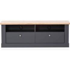 Lomado CESENA-61 Oak/Anthracite TV Bench 135x51cm