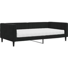 vidaXL 3196678 Black Soffa 223cm 3-sits