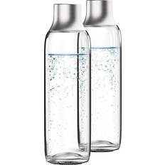 Glas PET-flasker Brita SodaTRIO PET Bottle 2x1L