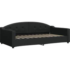 vidaXL 354190 Black Canapé 223cm Canapé 3 Places