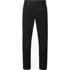Mens Rinse Stay Black Tapered-leg Mid-rise Organic Stretch-denim Jeans