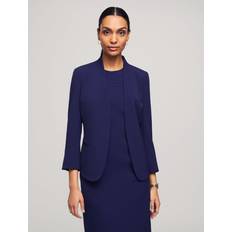 Anne Klein Outerwear Anne Klein Women's Executive Collection 2-Pc. Jacket Dress Set in Navy Navy