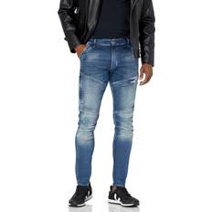 Men - Transparent Trousers & Shorts G-Star Men's Rackam 3D Skinny Jeans faded clear sky X