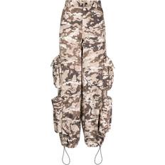 Amiri Women Pants Amiri camouflage-pattern cotton cargo pants women Cotton/Cotton Neutrals