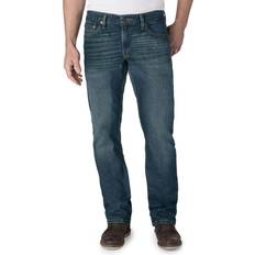 Clothing Signature by Levi Strauss & Co. Gold Label Men's Regular Straight Fit Jeans, Bigfoot, x 32L