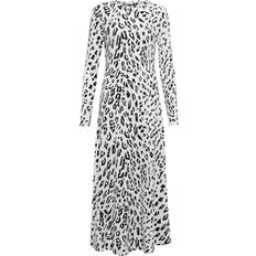 Polo Ralph Lauren Multifärgade Klänningar Polo Ralph Lauren Leopard-print wool-blend maxi dress multicoloured