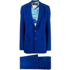 DSquared2 Women Blazers DSquared2 single-breasted peak-lapels blazer women Polyester/Polyester/Polyurethane Blue