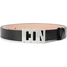 DSquared2 Belts DSquared2 Icon buckle belt women Leather Black