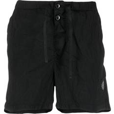 Stone Island Men Swimwear Stone Island Compass-motif swim shorts men Polyamide/Polyamide Black