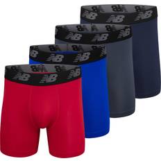 New Balance Men's Underwear New Balance Men's Boxer Brief, Team Royal/Team Red/Pig/Thunder