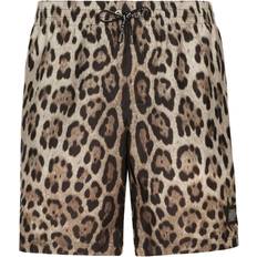 Leopard - Men Swimwear Dolce & Gabbana leopard-print swim shorts men Polyamide/Polyester/Elastane Neutrals