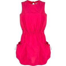 Moncler Women Dresses Moncler sleeveless cotton mini dress women Cotton Pink