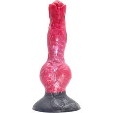 BeHorny Dildo Sex Toy, Liquid Silicone Alien/Fido/Wolf Dildo with Suction Cup