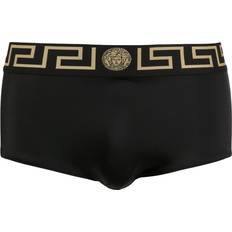 Versace Swimwear Versace Greca-print swimming trunks men Elastane/Elastane/Polyamide/Polyester Black