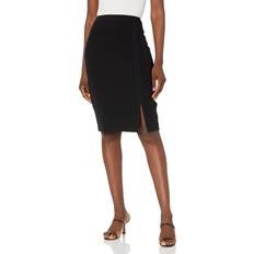 Tommy Hilfiger Black Skirts Tommy Hilfiger Women's Long Pencil Skirt w/Tonal Detail Black