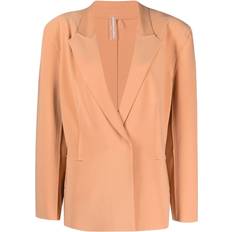 Orange - Women Blazers Norma Kamali single-breasted straight-fit blazer women Polyester/Spandex/Elastane Orange