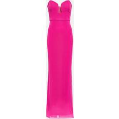 Rebecca Vallance Last embellished maxi dress pink