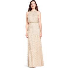 Beaded Halter Gown