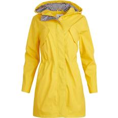 Yellow Rain Clothes Urban Republic URBAN REPUBLIC Woman’s Raincoat – Waterproof Slicker Shell Rain Jacket S-3XL, Plus Size 3X, Yellow