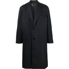 Unisex Coats Martine Rose notched-lapel single-breasted coat unisex Virgin Wool/Polyester/Cotton/Viscose Black