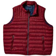 Vests Tommy Hilfiger Tommy Hilfiger Men's Lightweight Ultra Loft Quilted Puffer Vest Standard and Big & Tall Red, Tall