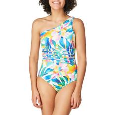 Swimsuits La Blanca La Blanca Women's Standard Shoulder One Piece Swimsuit, Multi//Wild Tropic