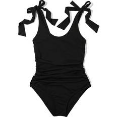 Hanky Panky Swimwear Hanky Panky Women's Ruched Bow One Piece Swimsuit Black Sale Black