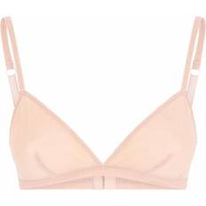 Dolce & Gabbana Bras Dolce & Gabbana Jacquard tulle triangle bra women Nylon/Spandex/Elastane Pink