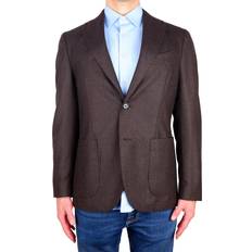 Made in Italy Brown Wool Men's Blazer