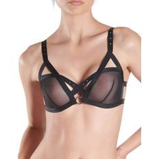 Aubade BHs Aubade Nw Rencontre Anonyme Triangel-Bralette, Bondage-Design, für Damen, schwarz