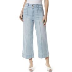 Anne Klein Jeans Anne Klein Anne Klein Womens Denim High Rise Wide Leg Jeans Blue