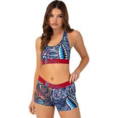 Ethika Bras Ethika Ethika Womens Sports Bra BMR Crazy Paisley AST, XXX-Large