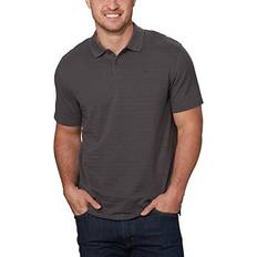 Calvin Klein Polo Shirts Calvin Klein Calvin Klein Mens Short Sleeve Pique Cotton Polo Shirt Deep Slate, XX-Large