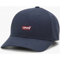 Levi's Herre Hovedbeklædning Levi's Housemark Cotton Flexfit Cap Navy Blue ONE