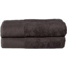 Bamboo Bath Towels Allure Marlborough Luxury Bath Towel Black