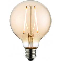 Light Bulbs Endon Gallery Interiors E27 LED Filament Globe Warm