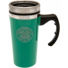 Aluminio Tazas Celtic FC Official Aluminium Travel Mug - Verde Taza de viaje 45cl