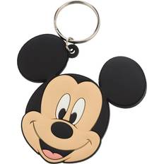 Disney Mouse head - Rubber Keychain New Head Keyring Pyramid