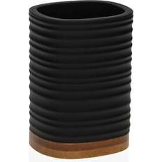 Bamboe Tandenborstelhouders Versa Vaso Portacepillo Negro