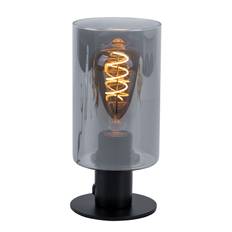 ETC-Shop Retro Smoked Black Table Lamp 21.5cm
