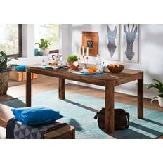 Purple Dining Tables Massivmoebel24 Sheesham Esstisch 80x80cm