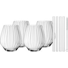 Nachtmann Køkkentilbehør Nachtmann Gin and Tonic Glas med Sugerør Set of 5 4stk