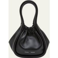 Proenza Schouler Extra Small Ruched Tote Black/Silver