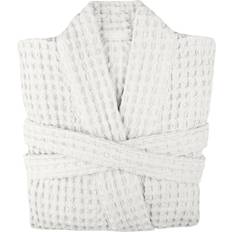GOTS (Global Organic Textile Standard) Tøj The Organic Company Big Waffle Badekåbe Natural White OUTLET