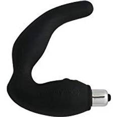 Rocks-Off Rocks Off Naughty-boy Double P Spot Silicone Massager, Black