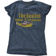 Denim - Women T-shirts The Beatles Yellow Submarine Nothing Is Real T-Shirt Blue