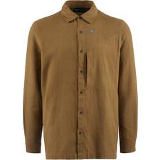 Klättermusen Mies Vaatteet Klättermusen Helheim Long Sleeve Shirt - Olive/Juniper Green